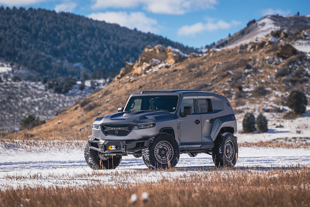 2022 Rezvani Tank - Black Rhino ARMORY - Black | Wheel Pros